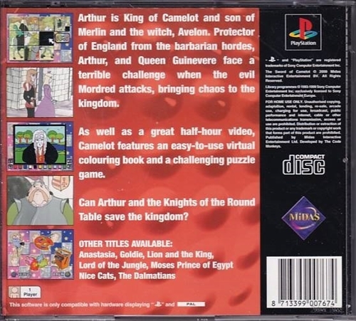 The Sword of Camelot - PS1 (B Grade) (Genbrug)